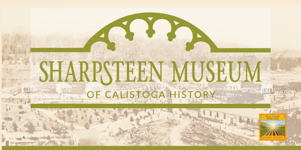 Sharpsteen Museum of Calistoga History, The header